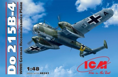 ICM 48241 Do-215B-4 Германский самолет разведчик 2МВ 1/48