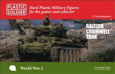 Plastic Soldier WW2V20027 British Cromwell Tank 1/72