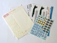 Foxbot Decals FBOT48063T Ukrainian Rooks, Sukhoi Su-25 and Stencils for kits by Revell, KP, OEZ, Smer, MisterCraft kits	 1/48
