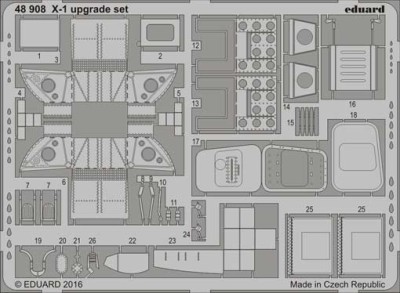 Eduard 48908 X-1 upgrade set 1/48
