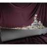 Mk1 Design MD-20008 USS Iowa BB-61 DX PACK Full Wooden Deck / 23 Large sized Brass Photo Etched Part / 1 Pre-painted Photo Etched Part / 272 Brass Metal Parts / 35 Resin Parts / 50Cm Chain 1/200