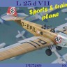 Lf Model P7269 L 25d VII Sports & training plane (4x camo) 1/72