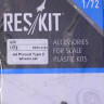 Reskit RS72-0132 Jet Provost Type 2 wheels set (AIRF,SWORD) 1/72