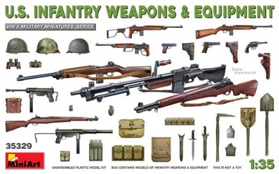MiniArt 35329 1/35 US Infantry Weapons &amp; Equipment
