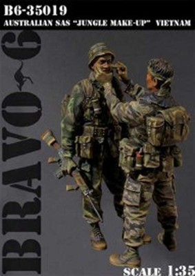 Bravo6 35019 Australian SAS &quot;Jungle make up&quot; Vietnam '68 1/35