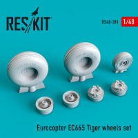 Reskit RS48-0281 Eurocopter EC665 Tiger wheels set Revell 1/48
