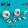 Reskit RS48-0281 Eurocopter EC665 Tiger wheels set Revell 1/48