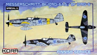 Kora Model KPK72110 Bf 109G-6AS/G-6 Finnish Service (4x camo) 1/72