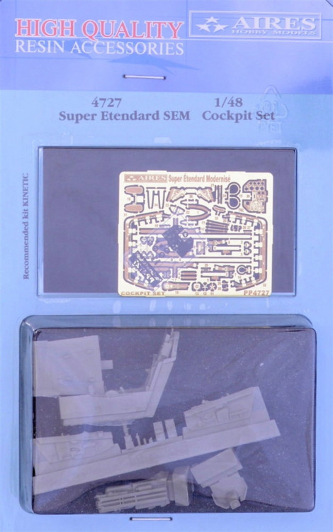 Aires 4727 Super Etendart SEM cockpit set (KIN) 1/48