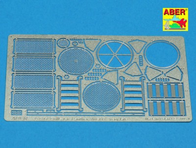Aber 35G14 Grilles for Pz.Kpfw.V Panther Ausf.G late model Sd.Kfz.171 (designed to be used with Tamiya kits) 1/35