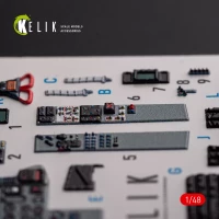 Reskit K48102 MiG-29AS interior 3D (ACAD) 1/48