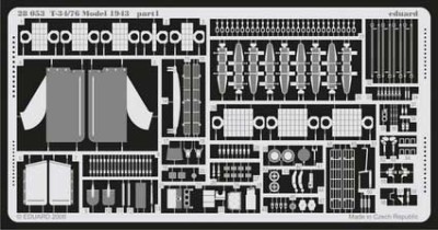 Eduard 28053 T-34/76 Model 1943 1/48 HBS