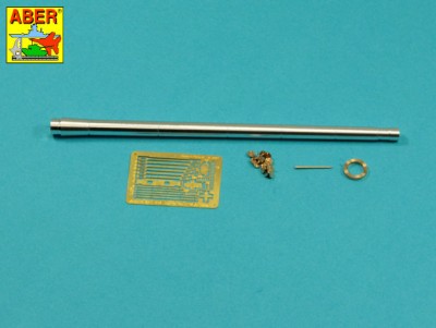 Aber 35 L-314 Armament for Soviet T-14 Armata barrel for 125 mm 2A82-1M cannon &amp; barrel for 12,7 mm Kord AA MG (designed to be used with Trumpeter and Zvezda kits) 1/35