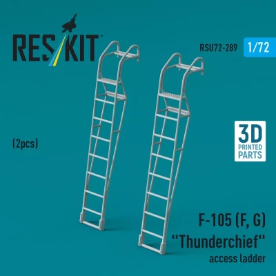 Reskit U72289 F-105 (F, G) 'Thunderchief' access ladders 1/72