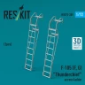 Reskit U72289 F-105 (F, G) 'Thunderchief' access ladders 1/72