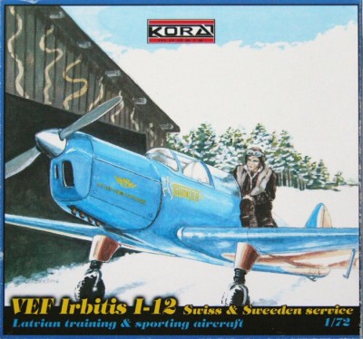 Kora Model 72112 VEF Irbitis I-12 Swiss &amp; Swedish service 1/72