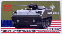 Armada Hobby N72005 M114 A1E1 w/ M139 20mm (resin kit w/ PE) 1/72