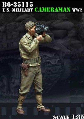 Bravo6 35115 US Cameraman WW2