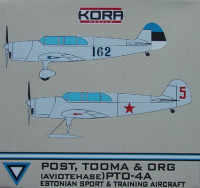 Kora Model 72212 PTO-4A Estonian Sport & Soviet Service 1/72