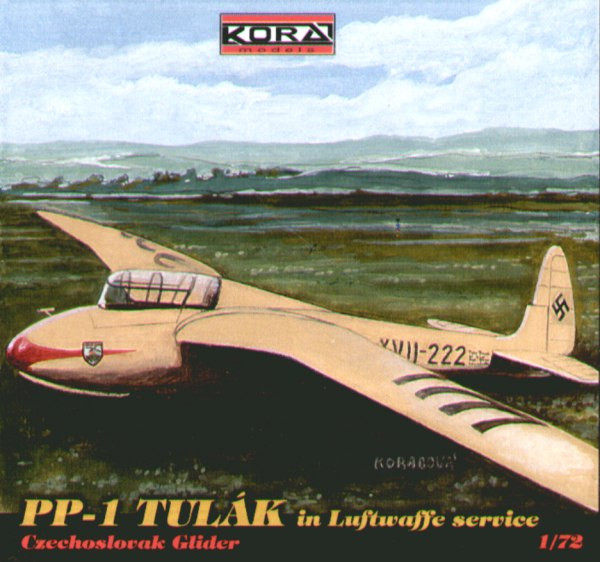 Kora Model 7289 PP-1 Tulak in Luftwaffe service (CZ Glider) 1/72