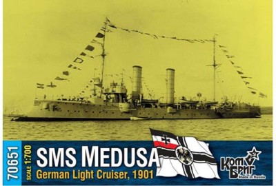 Combrig 70651 German Medusa Light Cruiser, 1901 1/700