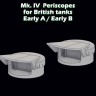 Sbs Model 3D013 Mk.IV Periscopes for British tanks Early A/B 1/35
