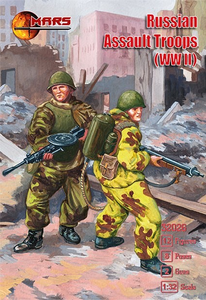 Mars MAR32026 Russian Assault Troops (WWII) 1/32