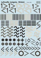 Print Scale 32037 Luftwaffe Insignia. Winkel 1/32