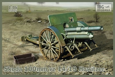 IBG Models 35025 Skoda 100mm vz 14/19 Howitzer 1/35