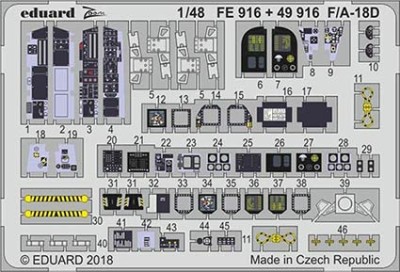 Eduard FE916 F/A-18D 1/48