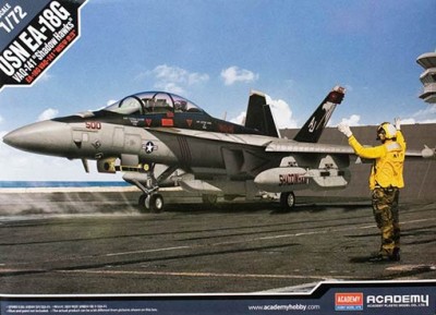 Academy 12560 Самолет USN EA-18G VAQ-141 &quot;Shadow Hawks&quot; 1/72