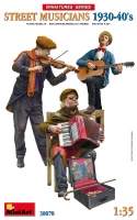 Miniart 38078 Street Musicians 1930-40's (3 fig.) 1/35