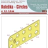 Peewit M00016 Universal mask - Circles (5,0 - 5,9 mm)