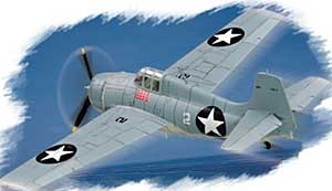 Hobby Boss 80220 Самолет F4F-4 Wildcat 1/72