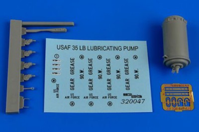 Aerobonus 320047 35Lb. lubricating bucket pump USAF 1/32