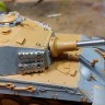 Model Gun MG-3545 Немецкая 88-мм танковая пушка KwK 43/3 L/71 (поздняя, 2-частная) для King Tiger, Jagdpanther (без дульника) 1/35