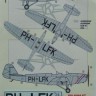 Kora Model DEC7286 Klemm L25 d VII (Netherlanden service) декали декали 1/72