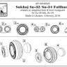 Armory ARAW48025 Sukhoi Su-32/34 wheels with weighted tires/tyresSu-32 late, Su-34 1/48