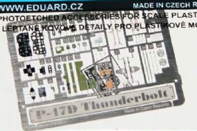 Eduard SS211 1/72 P-47D-30 (REV) фототравление Zoom Цветное