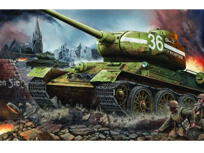 Trumpeter 00902 Танк Т-34/85 мод.1944г. завода №183 1/16