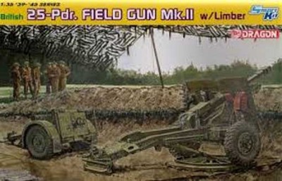 Dragon 6774 British 25 pdr Field Gun