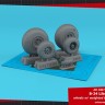 Armory ARAW72348 Consolidated B-24 Liberator wheels with weighted tyres type "d" 1/72