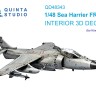 Quinta studio QD48343 Sea Harrier FRS.1 (Kinetic) 1/48