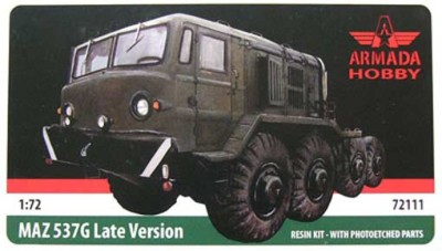 Armada Hobby E72111 MAZ-537G Late Version 1/72