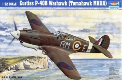 Trumpeter 02228 P-40B &quot;Warhawk&quot; (Tomahawk Mk.IIA) 1/32