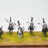 Waterloo 1815 WLAP106 PRUSSIAN CUIRASSIERS 1812 - 15 white metal - 6 & 6 figures (these are metal not plastic or resin) 1/72