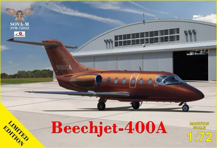 Sova Model 72052 Beechjet 400A (reg.No. N360CA) 1/72