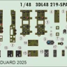 Eduard 3DL48219 A6M2-K SPACE (EDU) 1/48