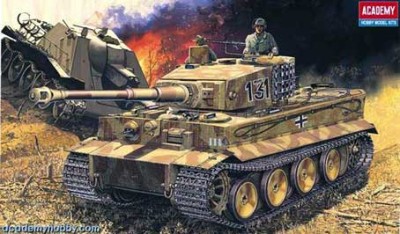 Academy 13265 Танк Pz.Kpfw.VI Тигр ср.вып. 1/35