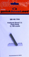 Quickboost QB48 796 Folland Gnat T.1 fuel vent (AIRFIX) 1/48